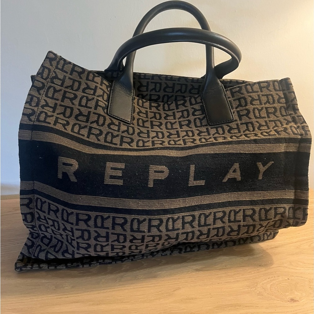 Replay Tote Bag Cotton New